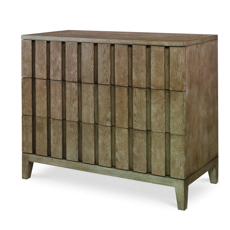 Casa Bella Solid Wood Accent Chest, Timber Gray
