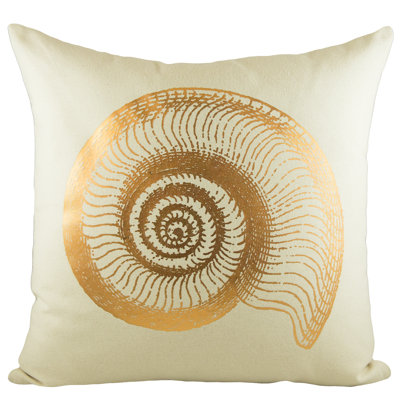 Seashell Throw Pillow