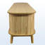 Table de divertissement avec pieds en bois