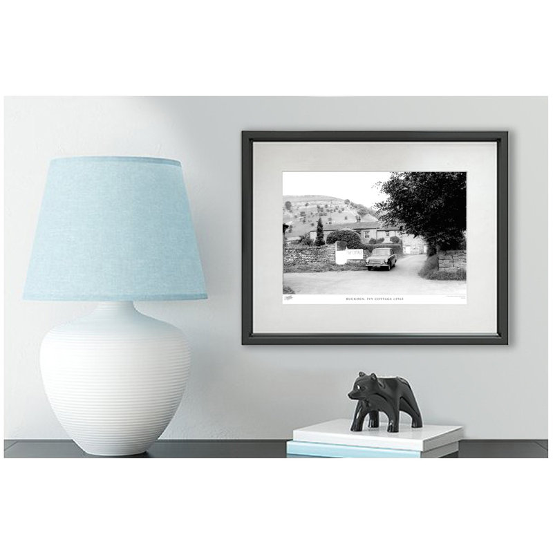 Buckden, Ivy Cottage C1965 - Single Picture Frame Print, 40cm H x 50cm W x 2.3cm D