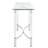 Magally 47.2'' Glass Top Console Table