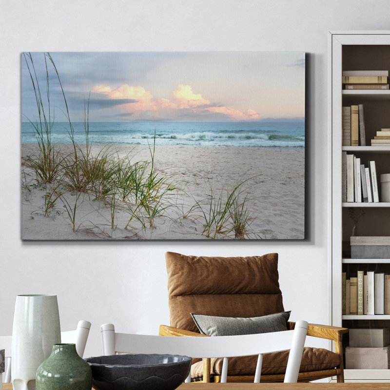 Beach Driftwood - reproduction sur toile tendue, H 18 po x l 27 po x P 1 po