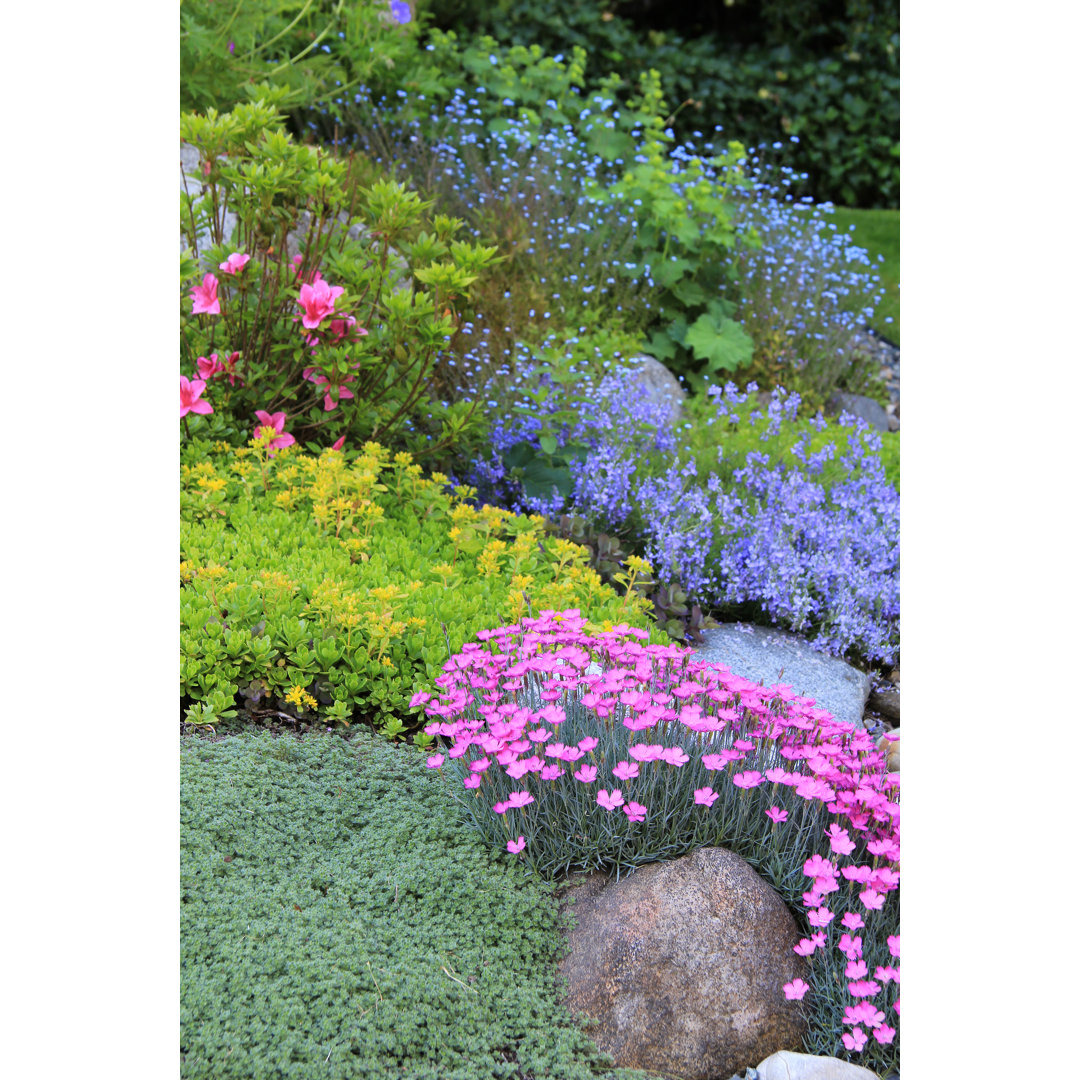 Spring Flowers - Wrapped Canvas Print