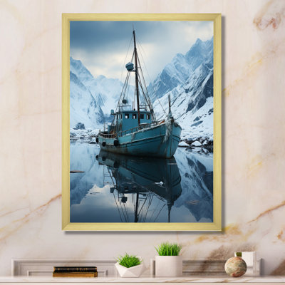 «Laimondo Alaska Glacial Journey», reproduction d'art sur toile