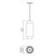 Cylindrical 1 - Light Pendant-372048370-372048377