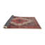 Tapis traditionnel rouge / brun-1897084669