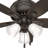 Newsome 42" 5 - Blade Traditional Indoor Flush Mount Ceiling Fan with Lights and Pull Chains-26343481