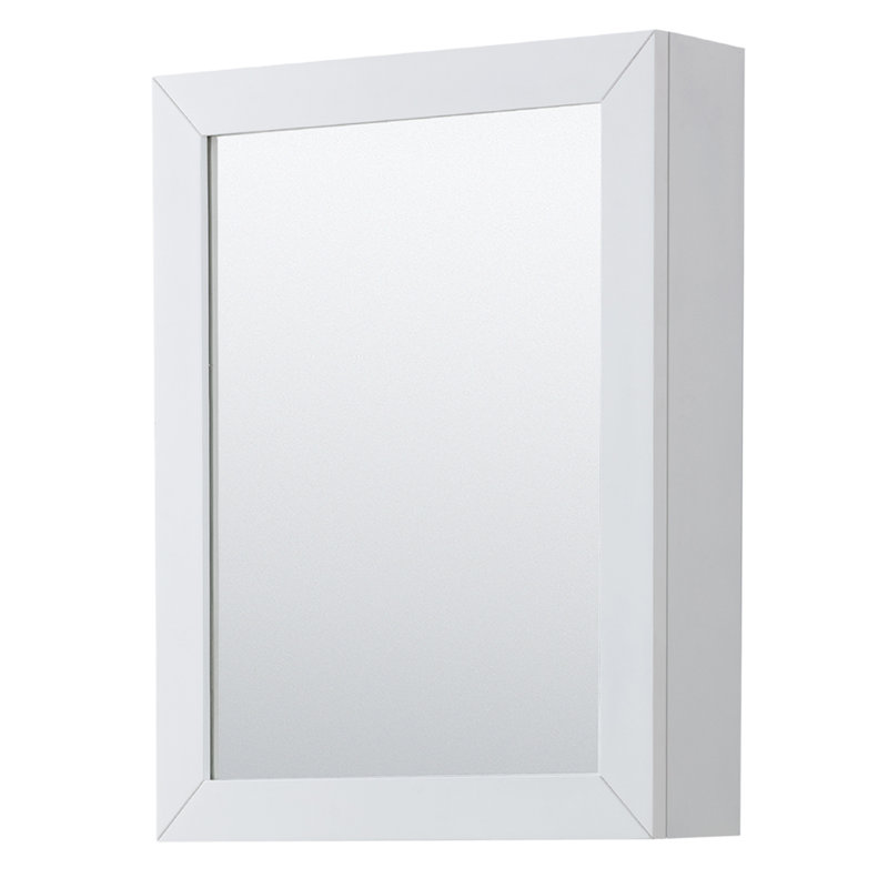 Daria 35'' W Single Bathroom Vanity Base, White/Gold