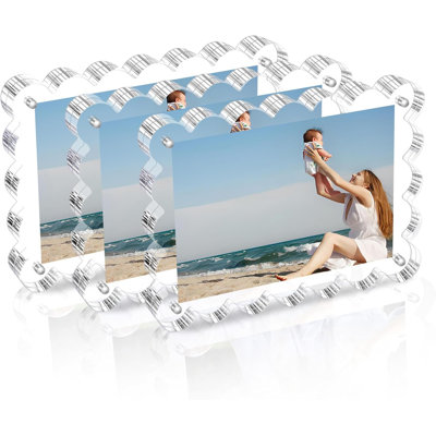 3 Pack Acrylic Picture Frame