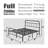 Darrach Metal Platform Bed Frame-1003538836