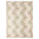 NICOLE MILLER NEW YORK Kendall Fluted Geo Handcrafted Wool Area Rug Taupe