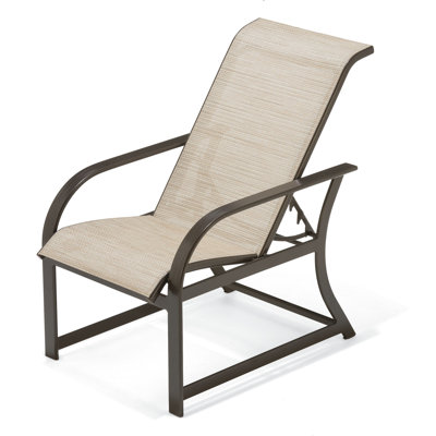 Key West Sling Premium All-Weather Wicker Outdoor Dining Armchair