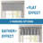 100% Blackout Curtain Valances for Kitchen Windows/Bathroom/Living Room/Bedroom Thermal Insulated Rod Pocket Valances for Windows, 2 Pack-1508882546
