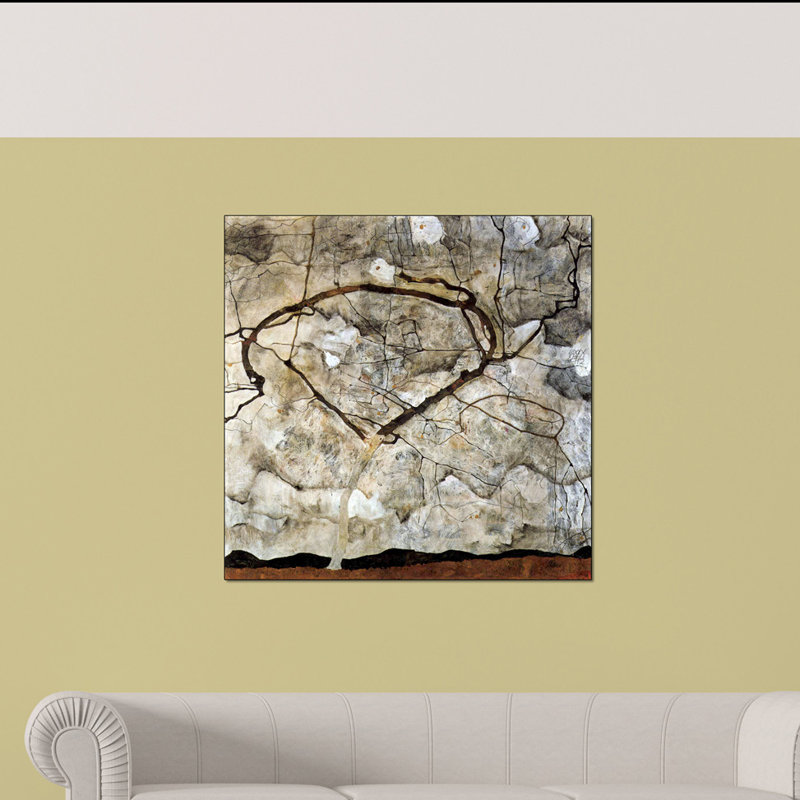 Egon Schiele - Wrapped Canvas Painting, 100cm H x 100cm W x 1.8cm D