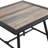 Rectangular Synthetic Laminate Outdoor Side Table