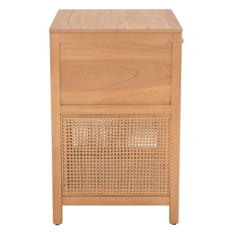 Epaulette Nightstand, Natural