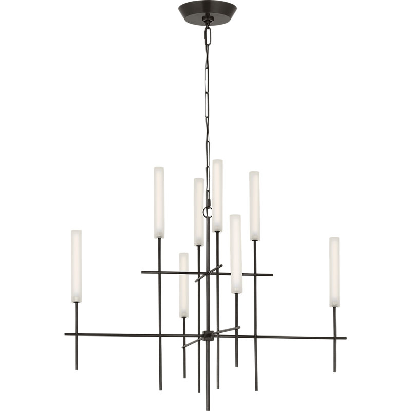 Fay 8 - Light LED Chandelier, Bronze
