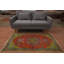 Orange Wool Floral Traditional Rug 3x5