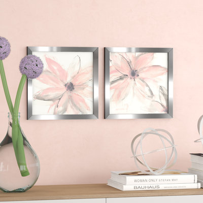 Blush Clematis I - 2 Piece Print