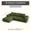 Canapé modulaire rembourré Boneless-678963248-678963253