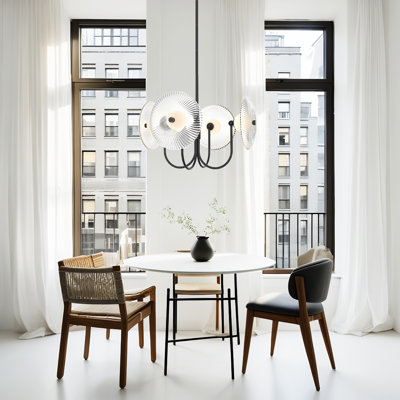 Luminaire suspendu 4 lumières DEL 4 lumières