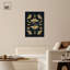 «Gold Lux Scarf Elegant Butterfly», art mural par Art Remedy-102542392-102542397