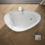 Veil® 65.375" x 36.75" Soaking Freestanding Bath