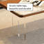 Table basse flottante en acrylique-130165467-130165470