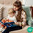Faux Fur Reading Backrest Pillow-108989351