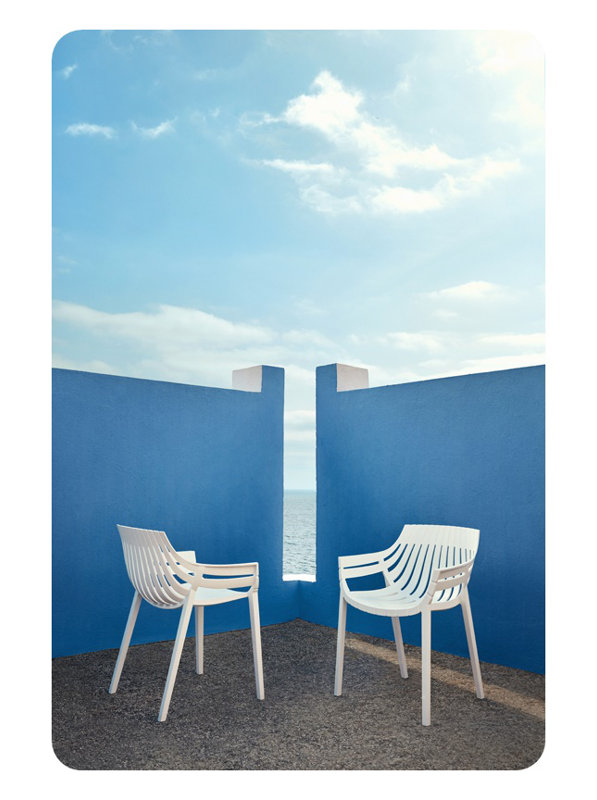 Spritz Armchair Basic/Injection, White
