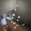 Bigham 12 - Light Cluster Teardrop Pendant-186221836