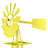 Haghni Rust Resistant Abstract Windmill-363854265