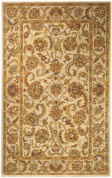 Fenner Hand Tufted Wool Oriental Rug, Rectangle 5' x 8'
