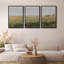 «Tranquil Meadow, scène pastorale chaleureuse, palette de couleurs discrètes, décor de nature sauvage», 3 pièces-98249419-98249418