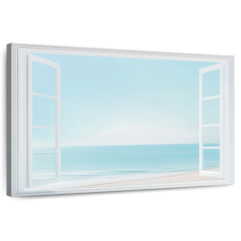 Brise dans la fenêtre, 34" H x 51" W