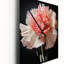 Horloge murale Coral Flower Timeless Beauty - Abstract Botanicals-99632858