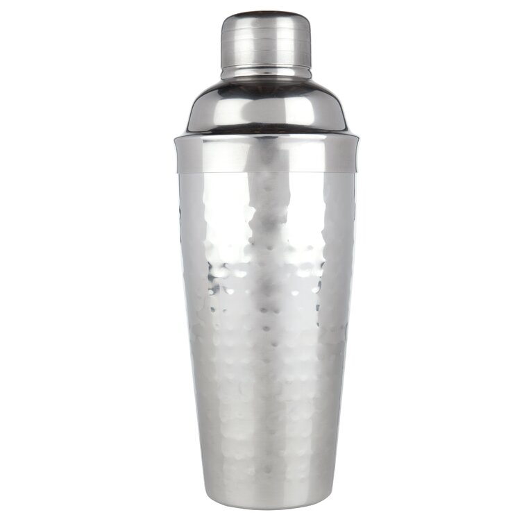 Viski Hammered Metal Cocktail Shaker & Reviews