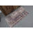 Handwoven Traditional Turkish Rug Exhibiting Rich Red and Blue Motifs Perfect for Entryways