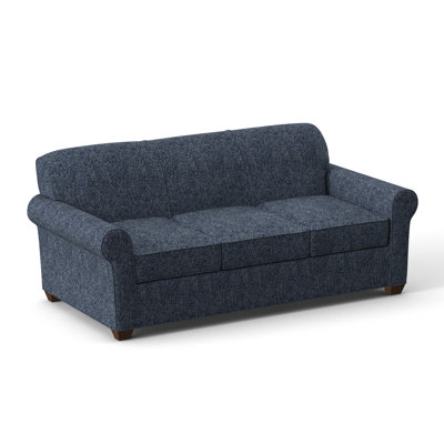 Finn 83" Rolled Arm Sofa Bed with Reversible Cushions