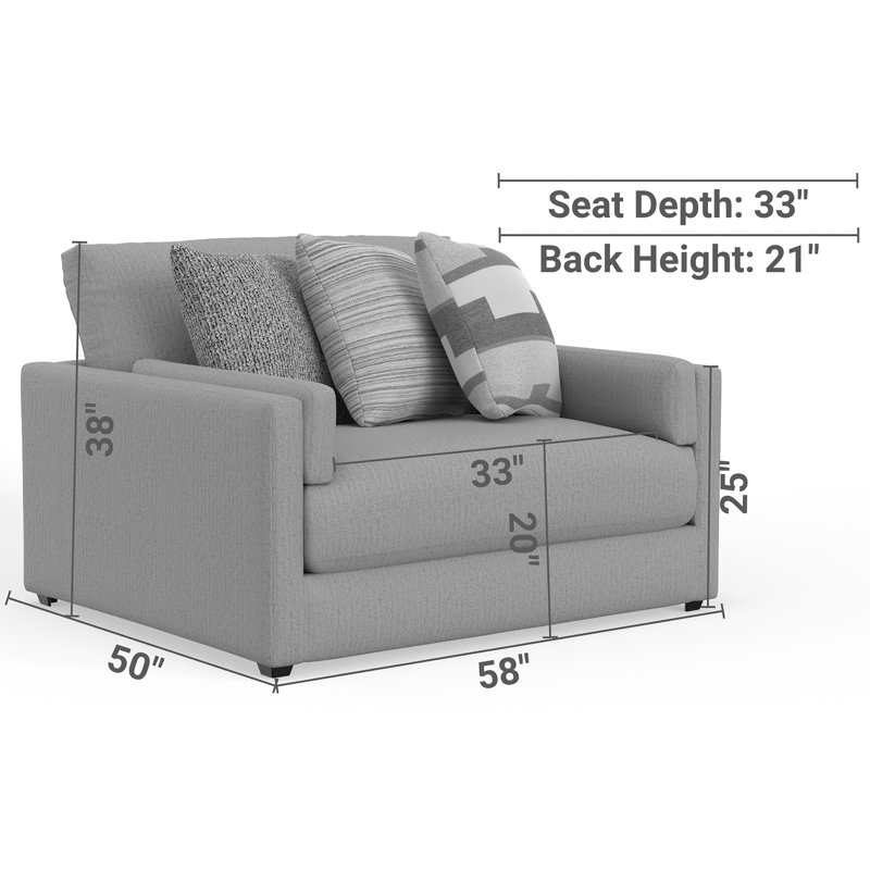 Chaise Lochmoor et 1/2, Blanc / polyester crème