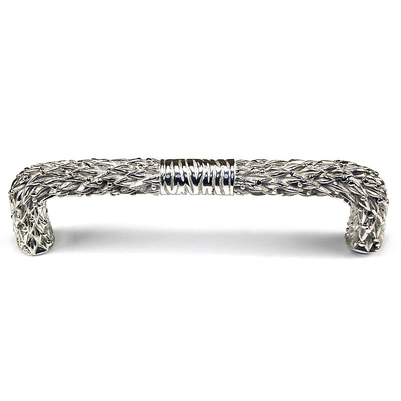 San Michele Arch Pull, 5", Polished Nickel