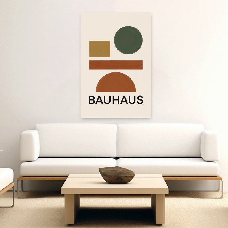 Impression d'art mural géométrique abstraite contemporaine moderne et équilibrée, H 60 po x l 40 po