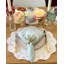 Ribbon Twirl Cotton Blend Scalloped Placemats-1709502795