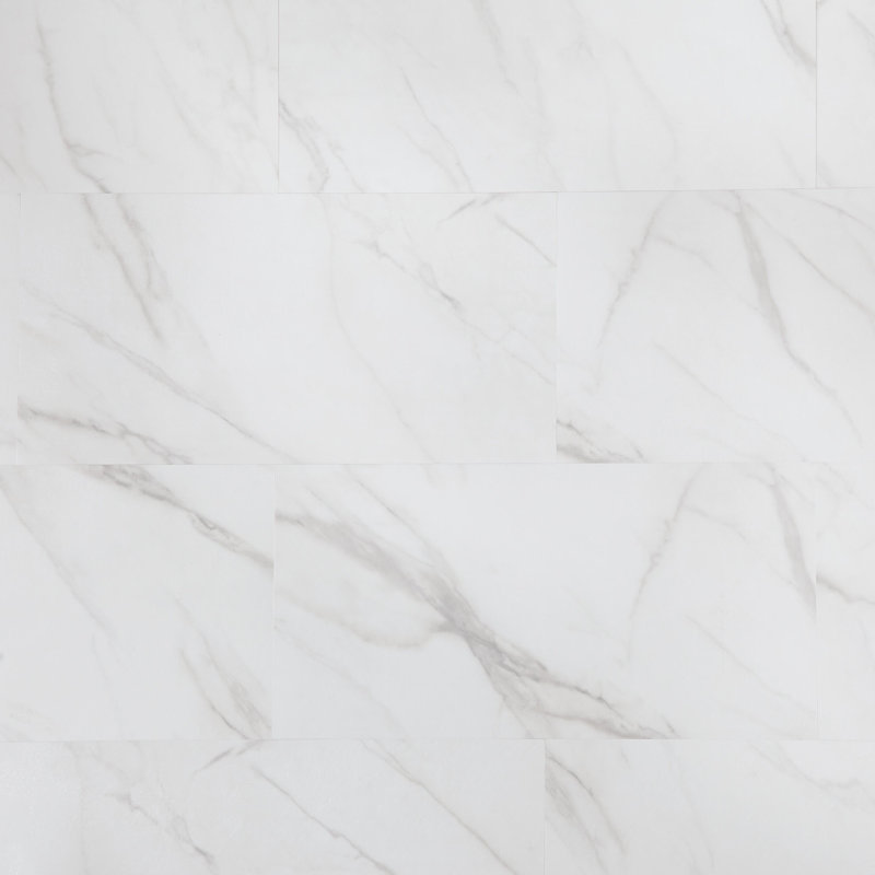 ADURA®Rigid with Microban® Legacy 12" x 24" x 5.5mm Luxury Vinyl Plank, White/Gray