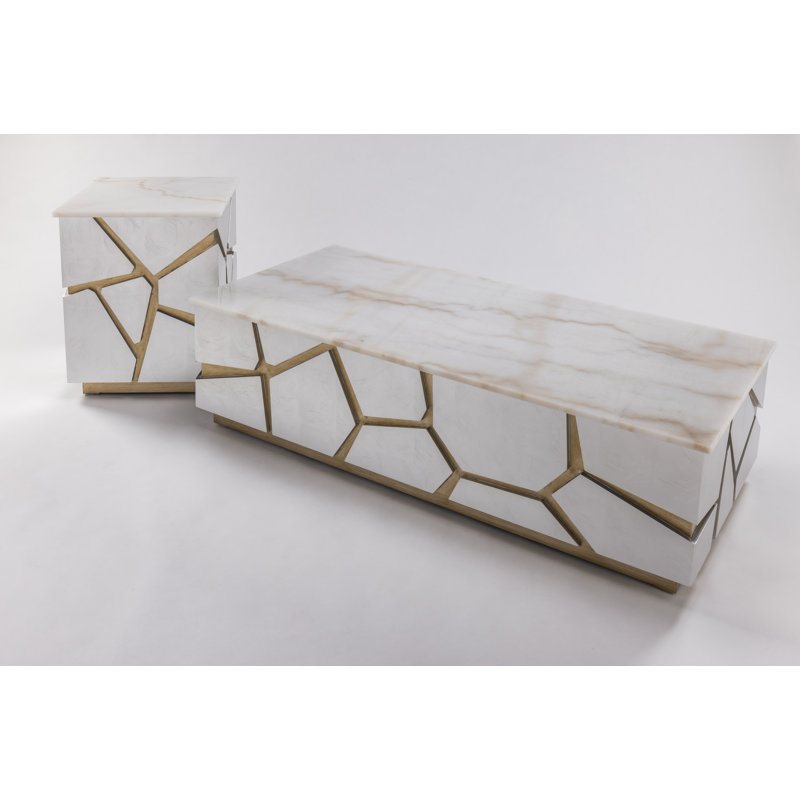 Marble End Table