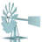 Haghni Metal Abstract Windmill-363854271