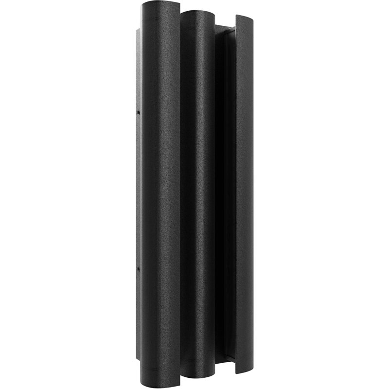 Avenue Outdoor Black Wall Sconce, 23" H x 8" W x 3" D