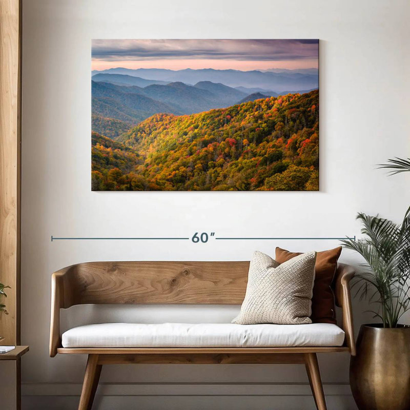 Forêt du parc national du Tennessee, H 30 po x l 45 po