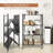 Medeea 28'' W Steel Shelving Unit with Wheels