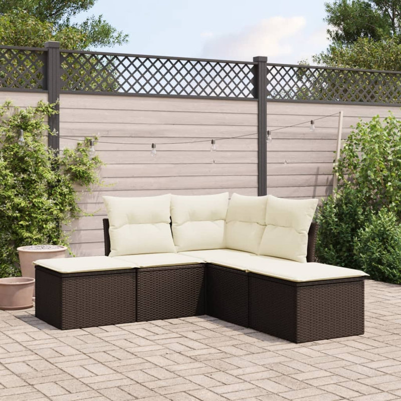 Ensemble de canapé de jardin Vidaxl